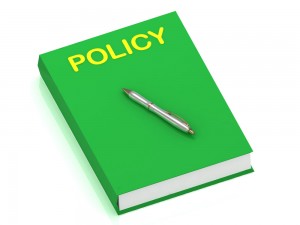 POLICY defines the code